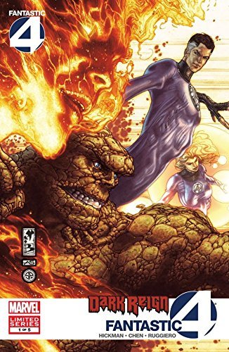 Dark Reign: Fantastic Four book cover 2