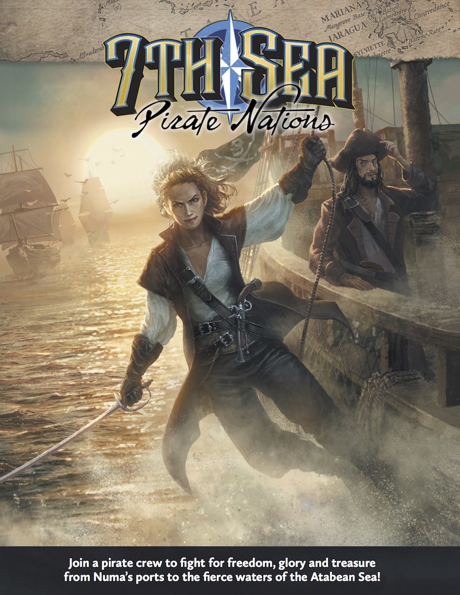7th Sea book cover