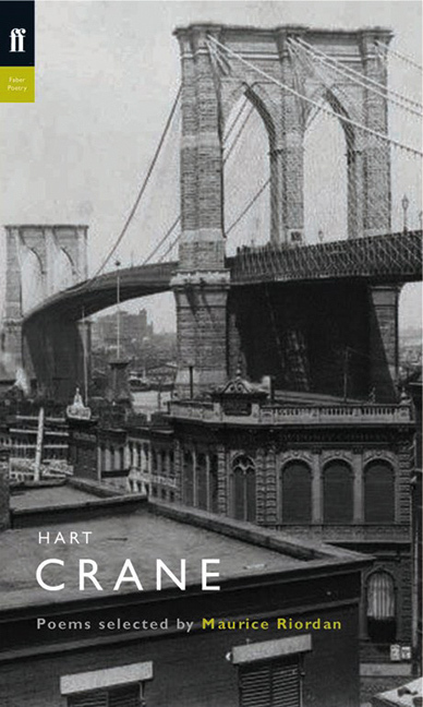 Hart Crane book cover