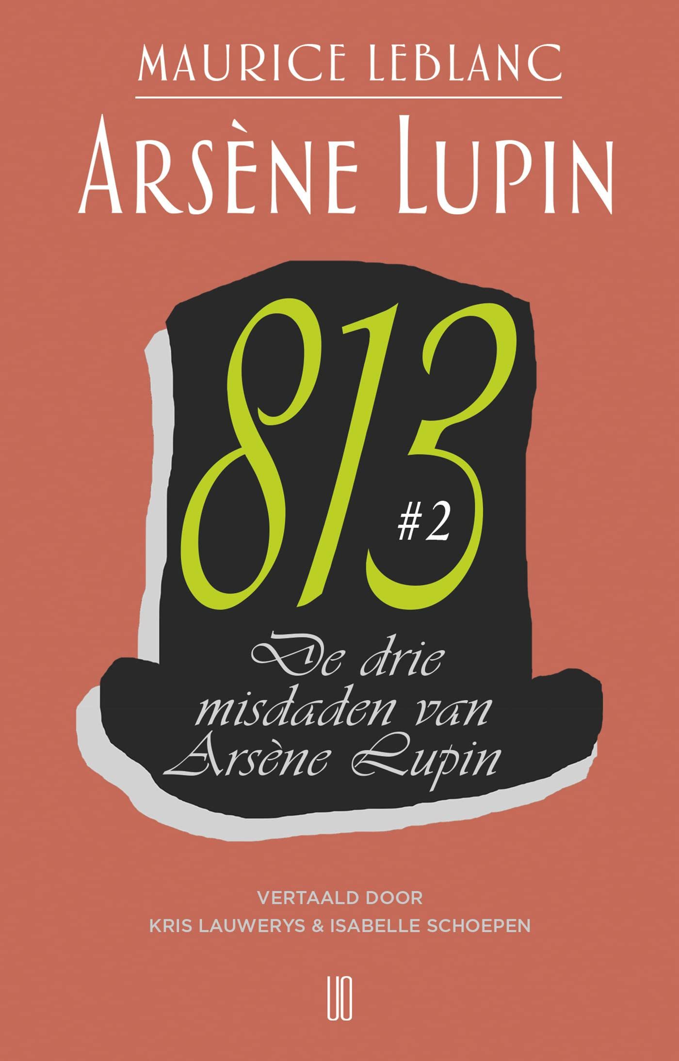 "813" Les Trois Crimes d'Arsène Lupin book cover