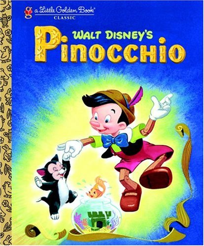Walt Disney's Pinocchio book cover