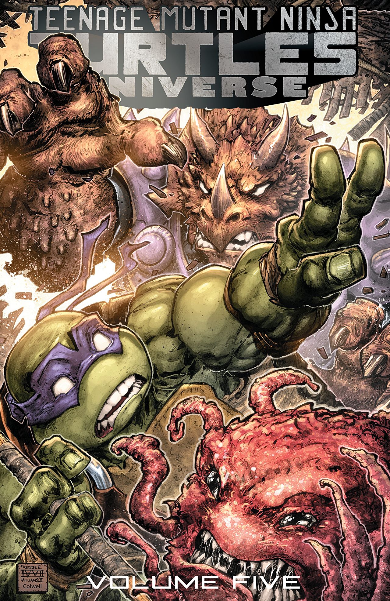 Teenage Mutant Ninja Turtles Universe, Volume 5 book cover
