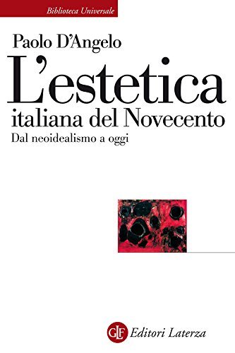 L'estetica italiana del Novecento book cover