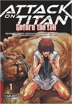 進撃の巨人 Before the Fall [Shingeki no Kyojin: Before the Fall] - Manga book cover 1