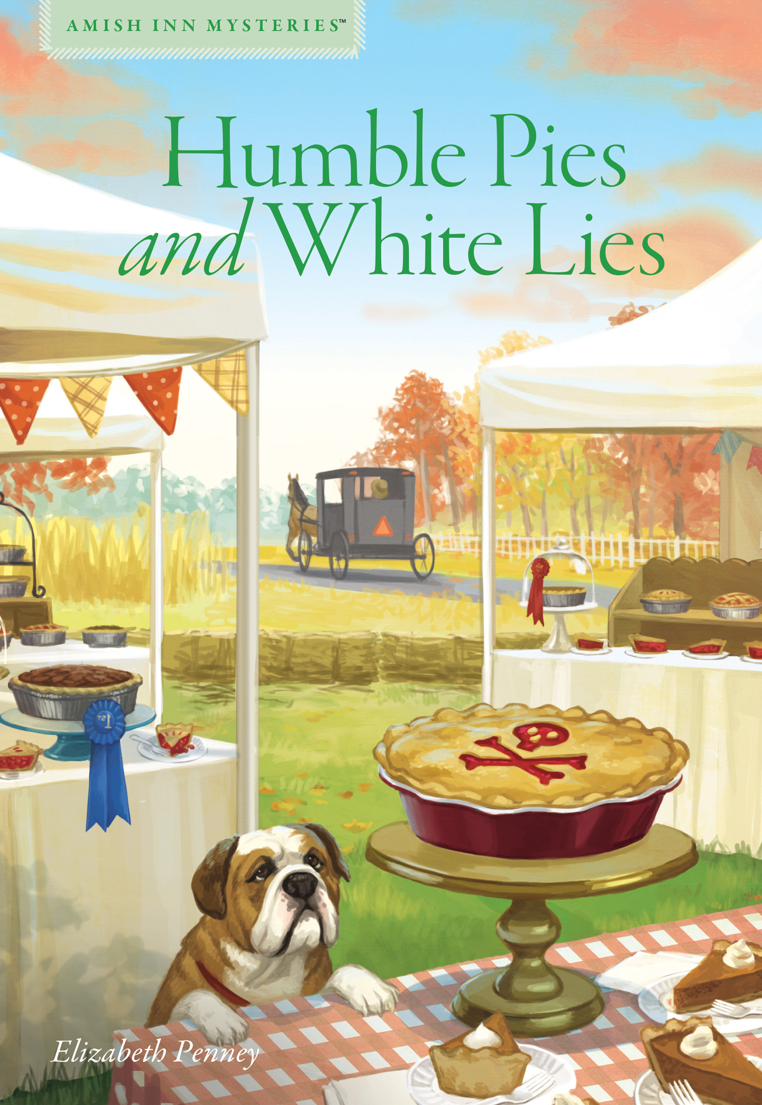 Humble Pies and White Lies, , Amish Inn Mysteries book cover