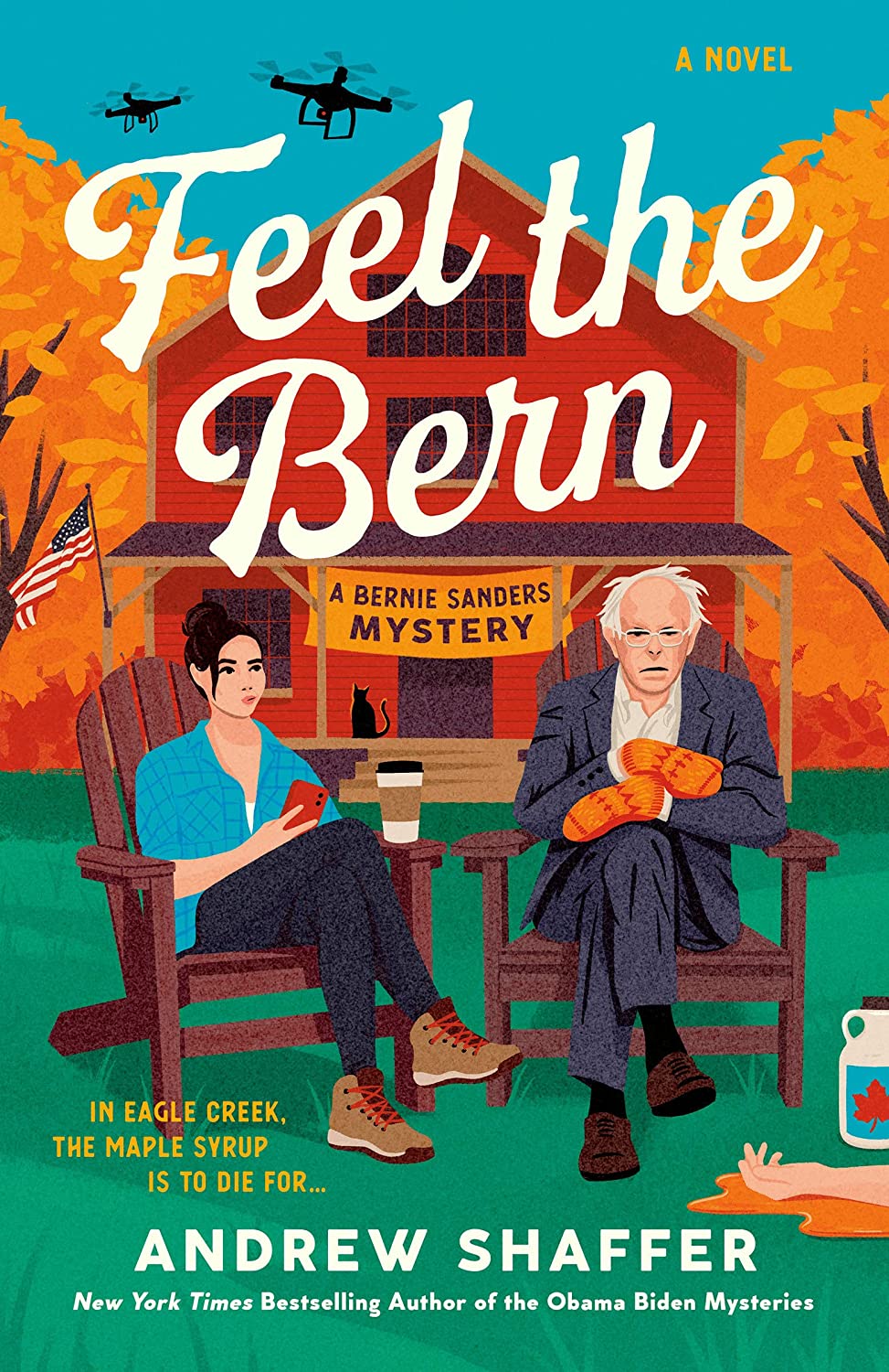 Bernie Sanders Mystery book cover 1