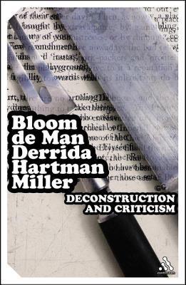 Deconstruction and Criticism book cover