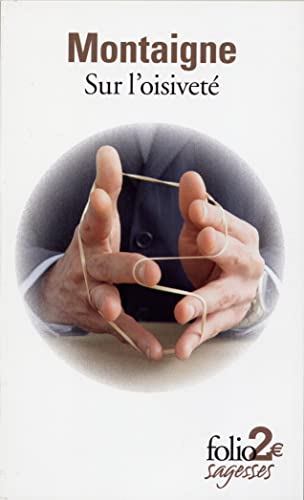 SUR L'OISIVETE book cover