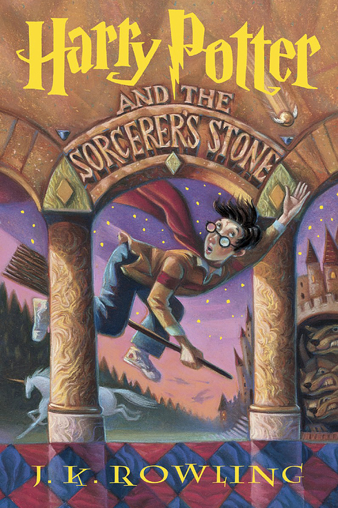 Harry Potter book cover 1
