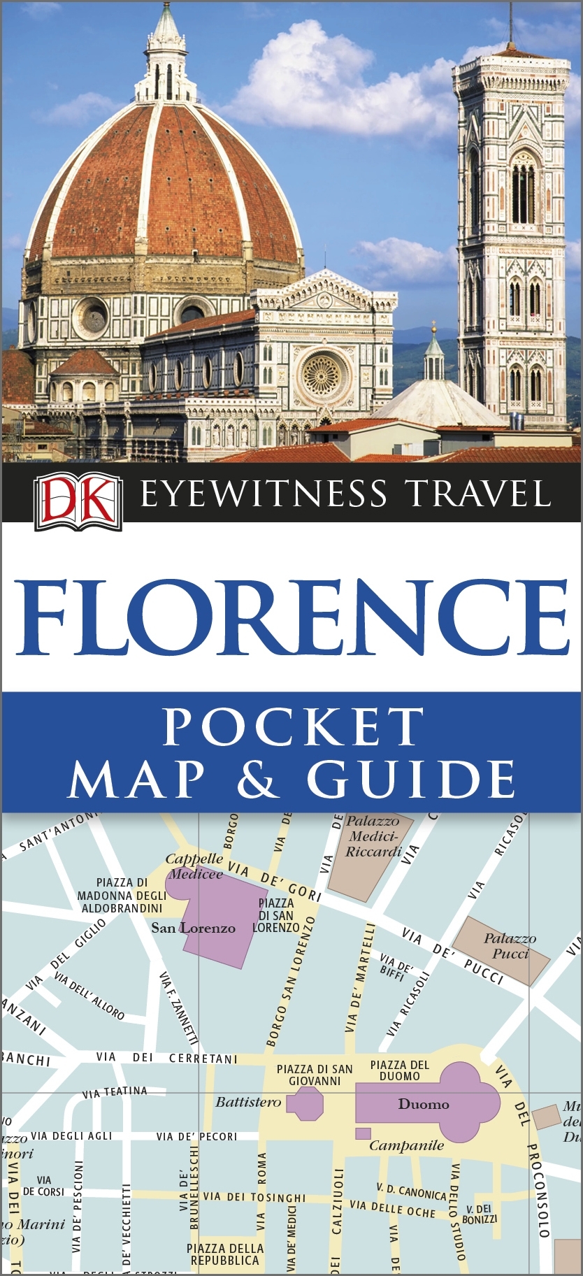 DK Eyewitness Pocket Map and Guide book cover