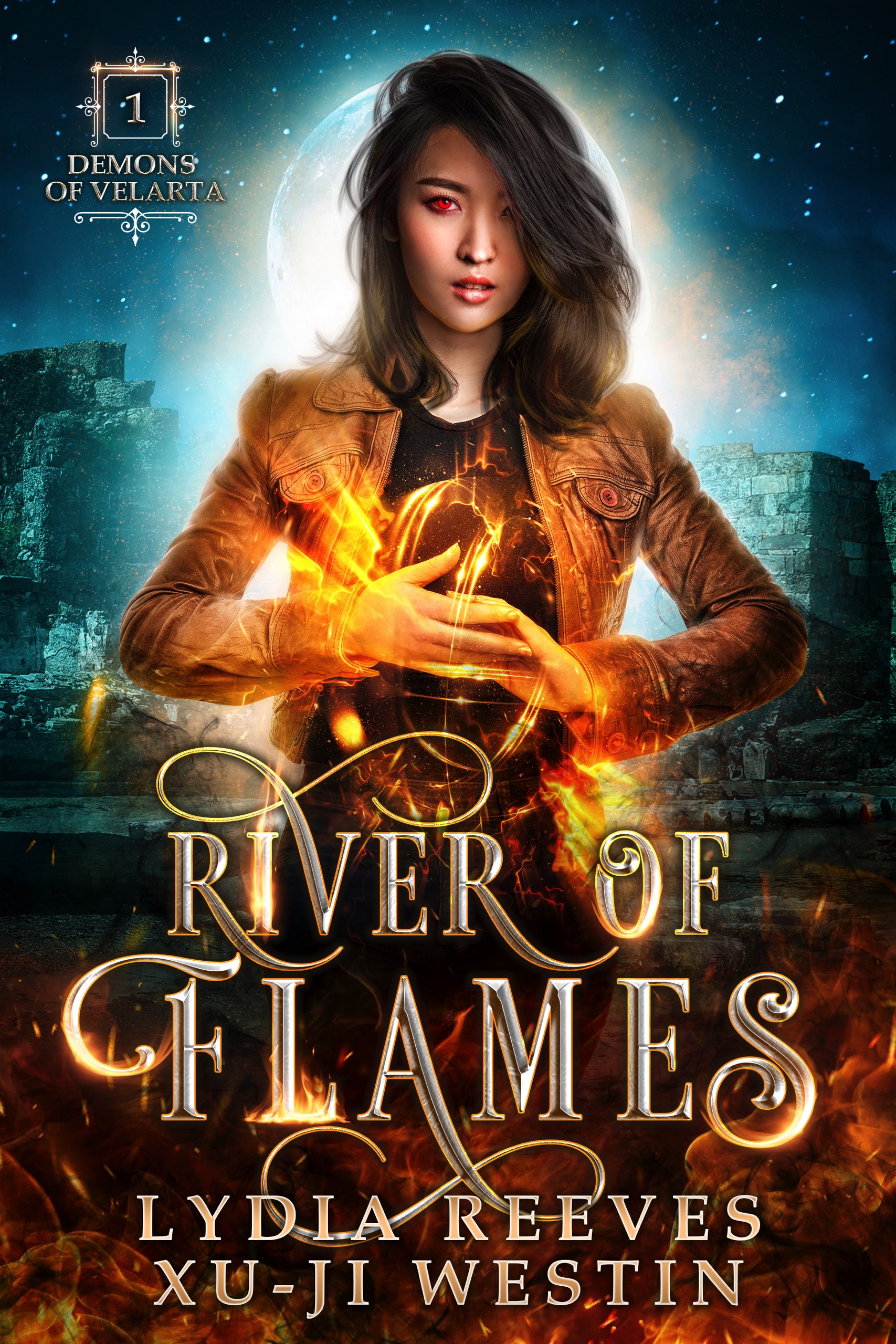 Demons of Velarta book cover 1