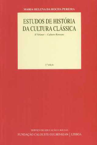 Estudos de História da Cultura Clássica book cover