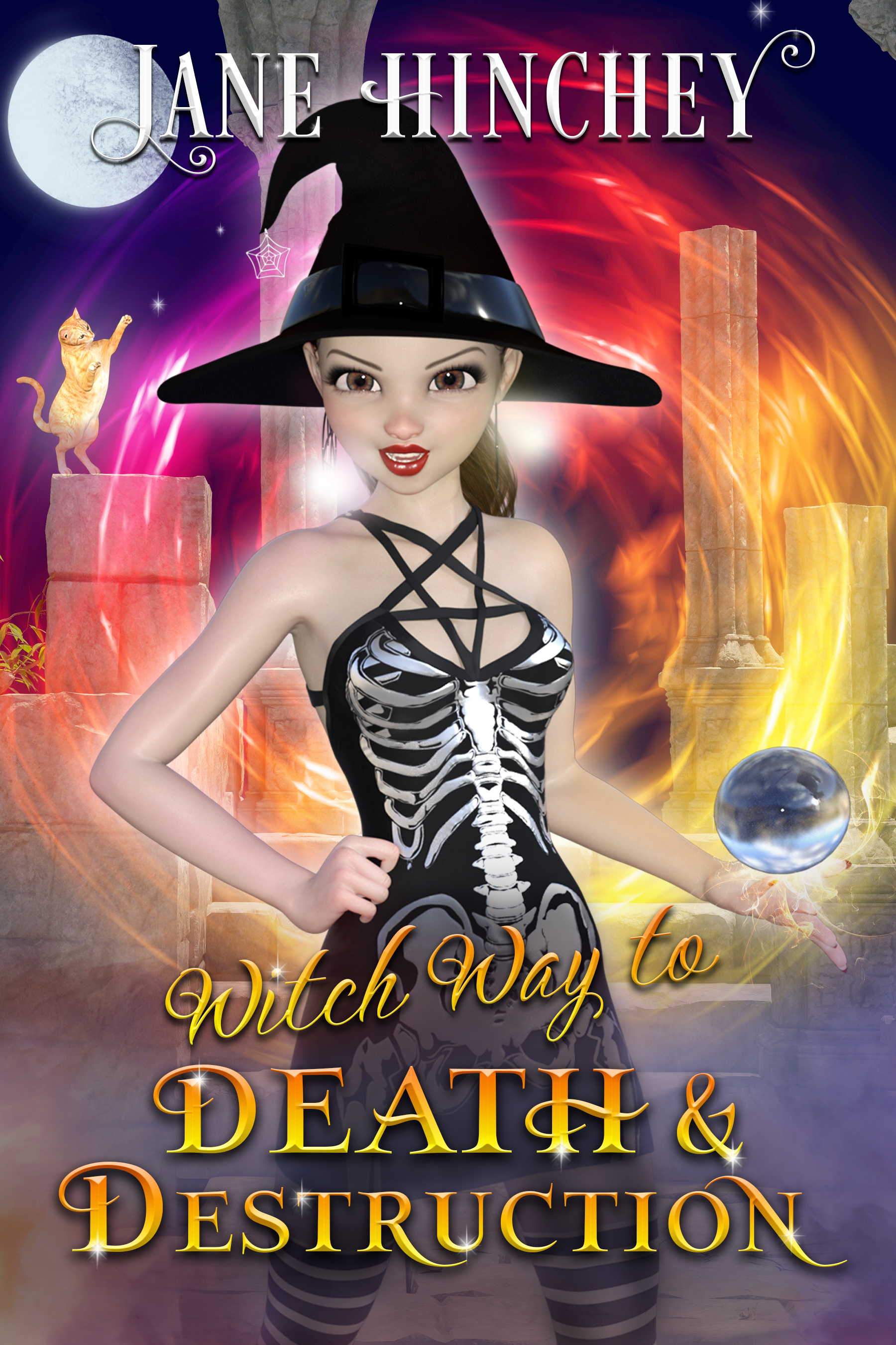 Witch Way to Death & Destruction book cover