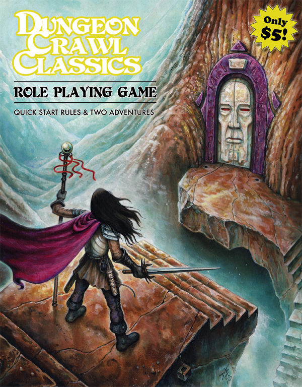 Dungeon Crawl Classics Roleplaying Game book cover