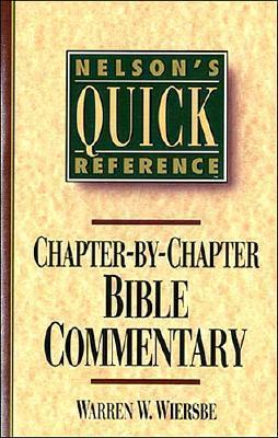 Nelson's Quick Reference Chapter-by-Chapter Bible Commentary book cover
