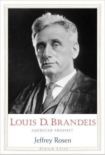 Louis D. Brandeis book cover