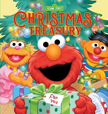 Sesame Street Christmas Treasury book cover