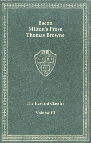 Bacon Milton Browne; Harvard Classics book cover