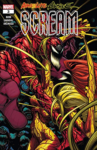 Absolute Carnage: Scream book cover 3