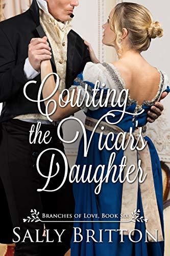 Courting the Vicar's Daughter book cover