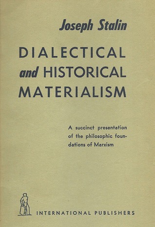 Dialectical and Historical Materialism book cover