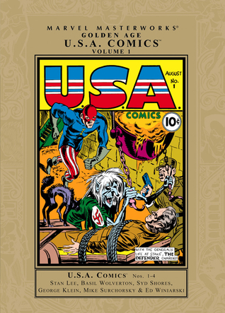 Marvel Masterworks: Golden Age U.S.A. Comics book cover 1