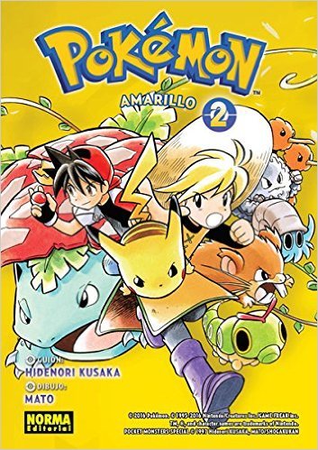 Pokémon 4, Amarillo 2 book cover