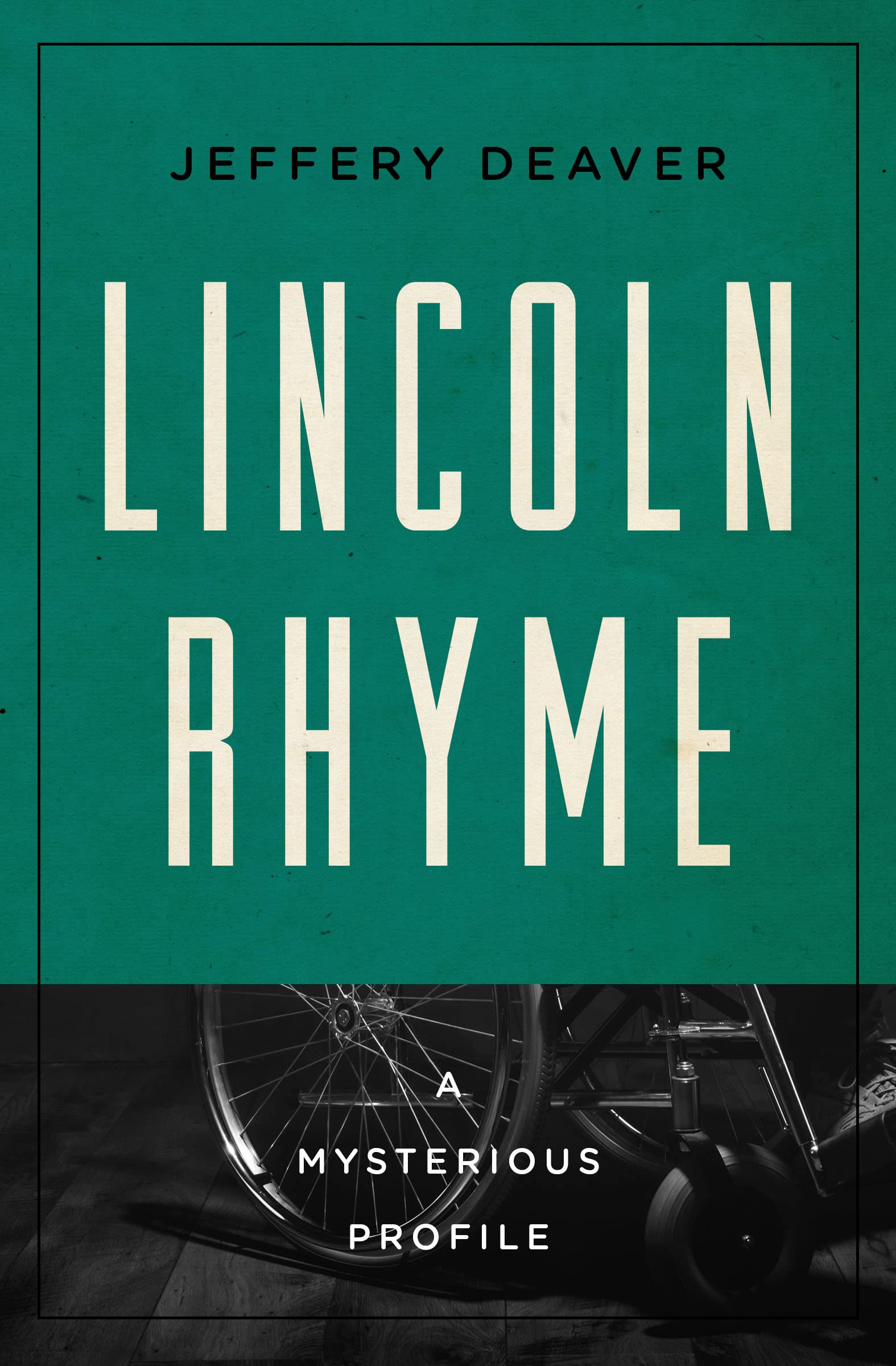 Lincoln Rhyme book cover