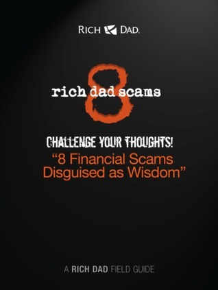 8 Rich Dad Scams book cover