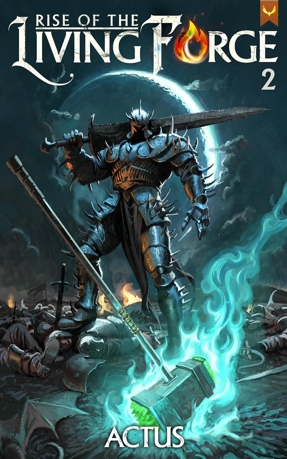 Rise of the Living Forge book cover 2
