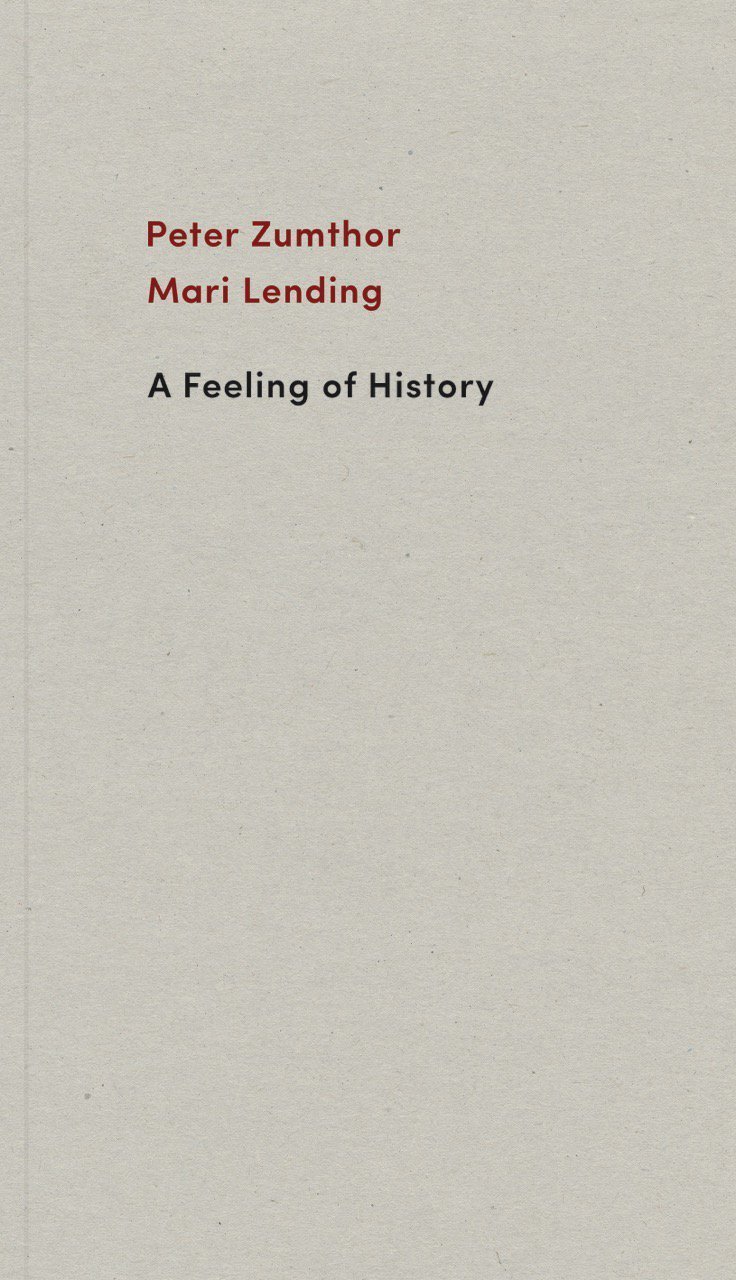 A Feeling of History book cover