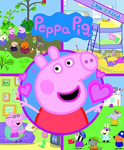 Peppa Pig Look and Find book cover
