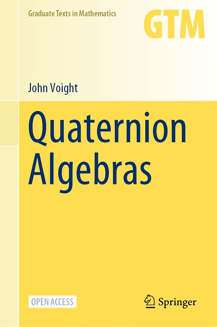 Quaternion Algebras book cover