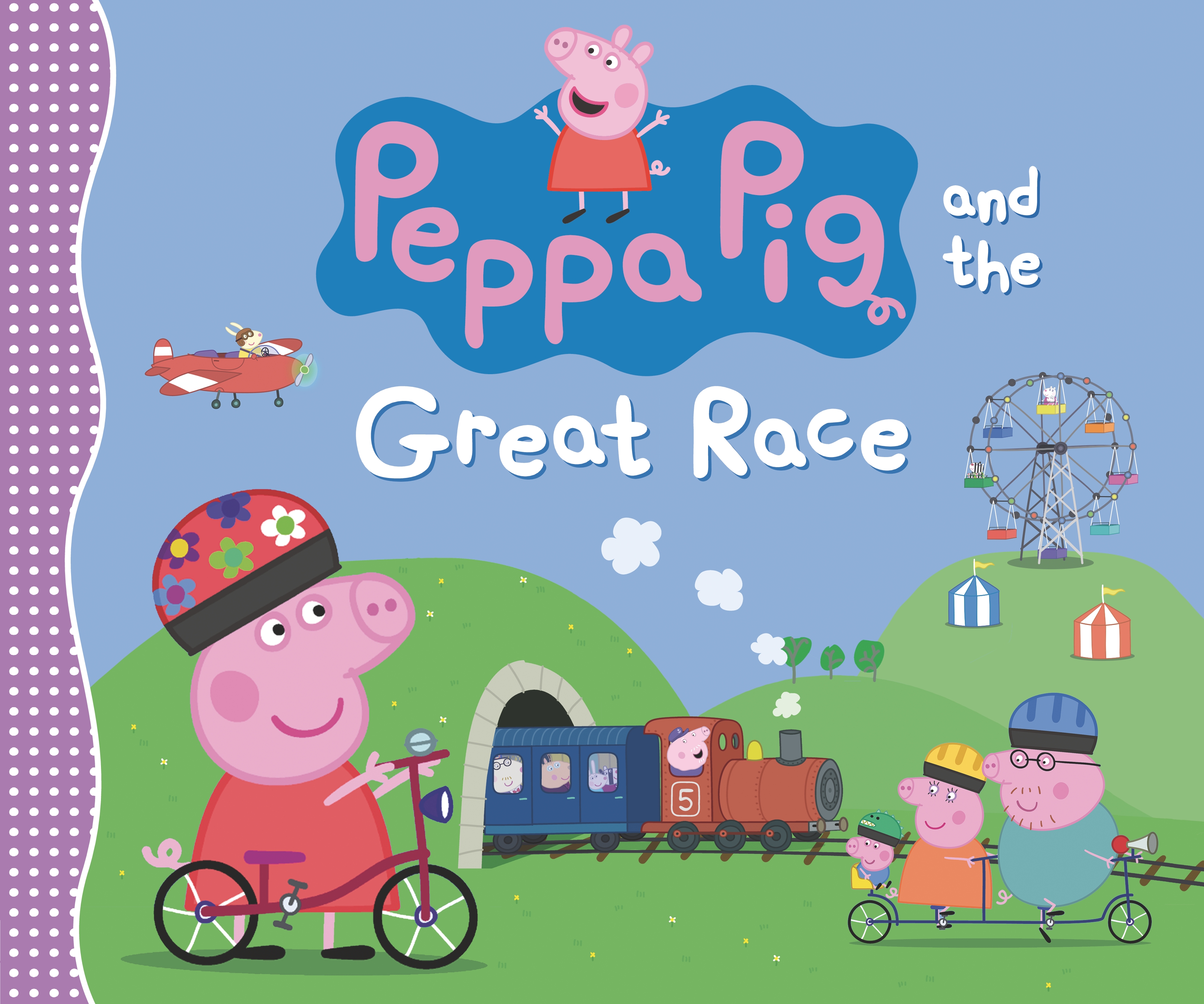 Peppa Pig and the Great Race book cover