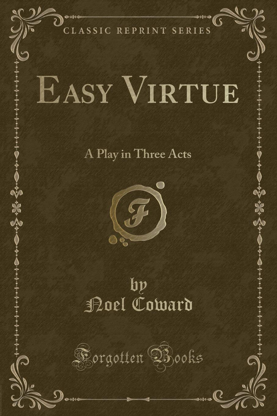 Easy Virtue book cover