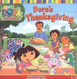 Dora's Thanksgiving book cover