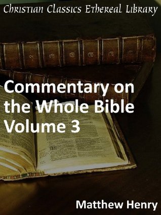 Matthew Henry's Commentary book cover 2