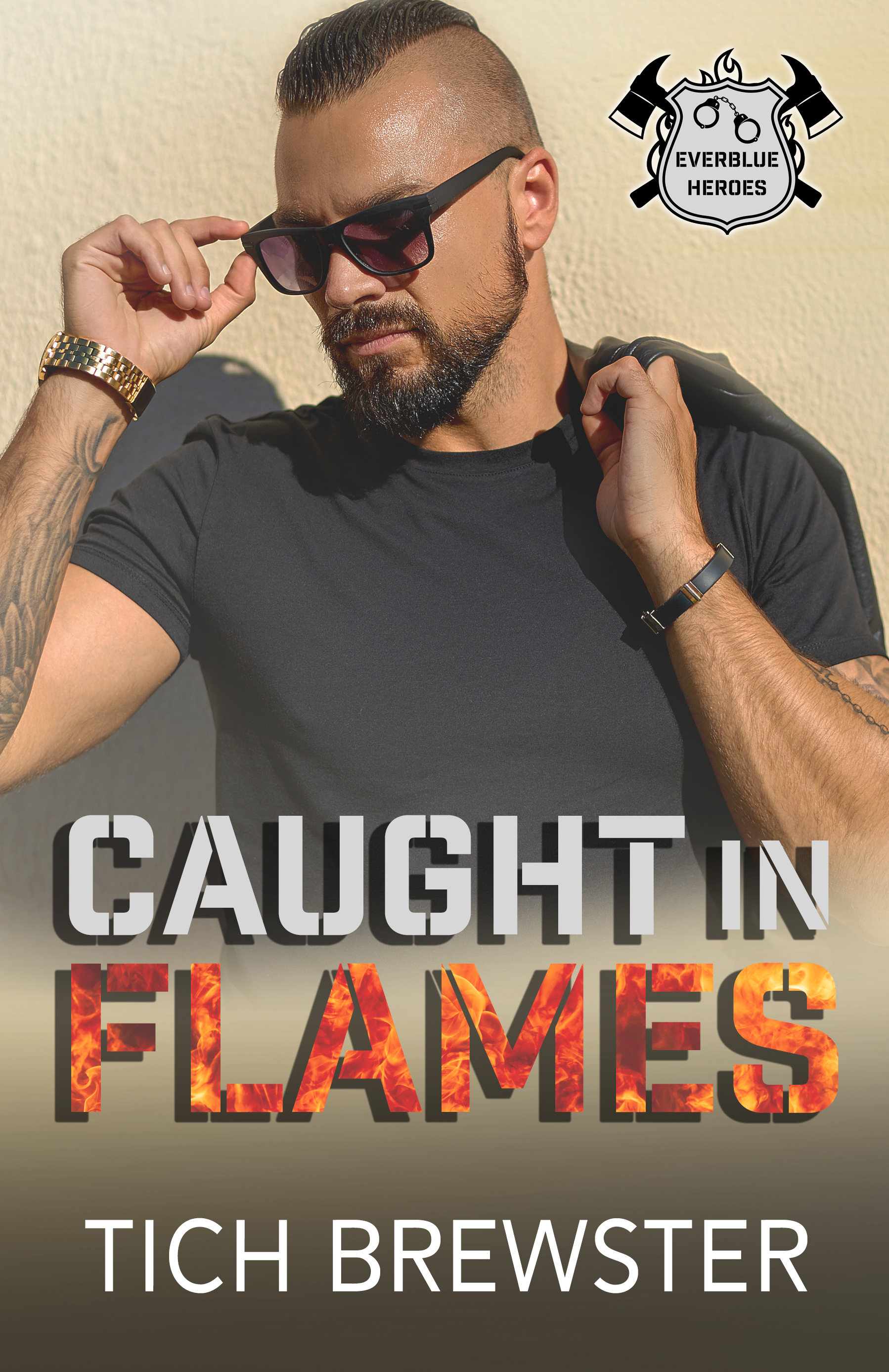 Caught in Flames book cover