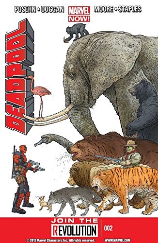 Deadpool (2012) (Single Issues) book cover 2