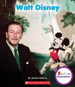 Walt Disney book cover