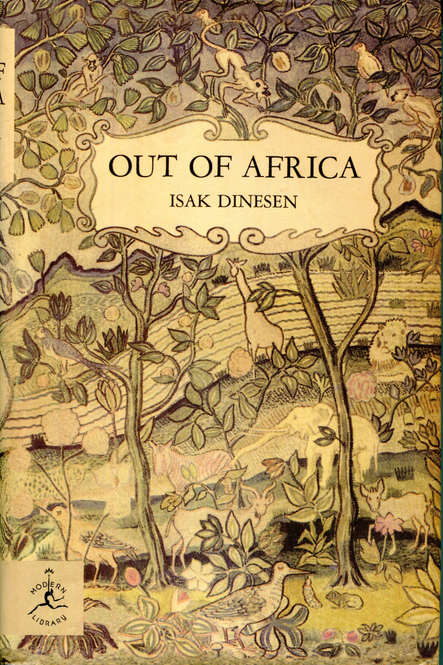 Out of Africa book cover