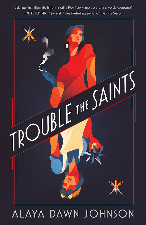 Trouble the Saints book cover