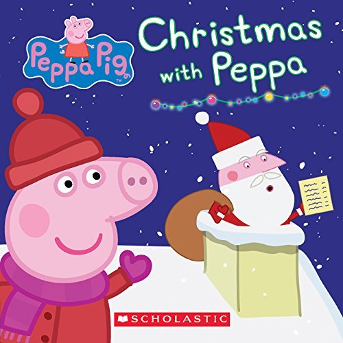 Christmas with Peppa book cover