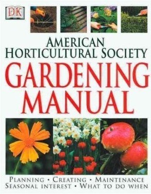American Horticultural Society Gardening Manual book cover