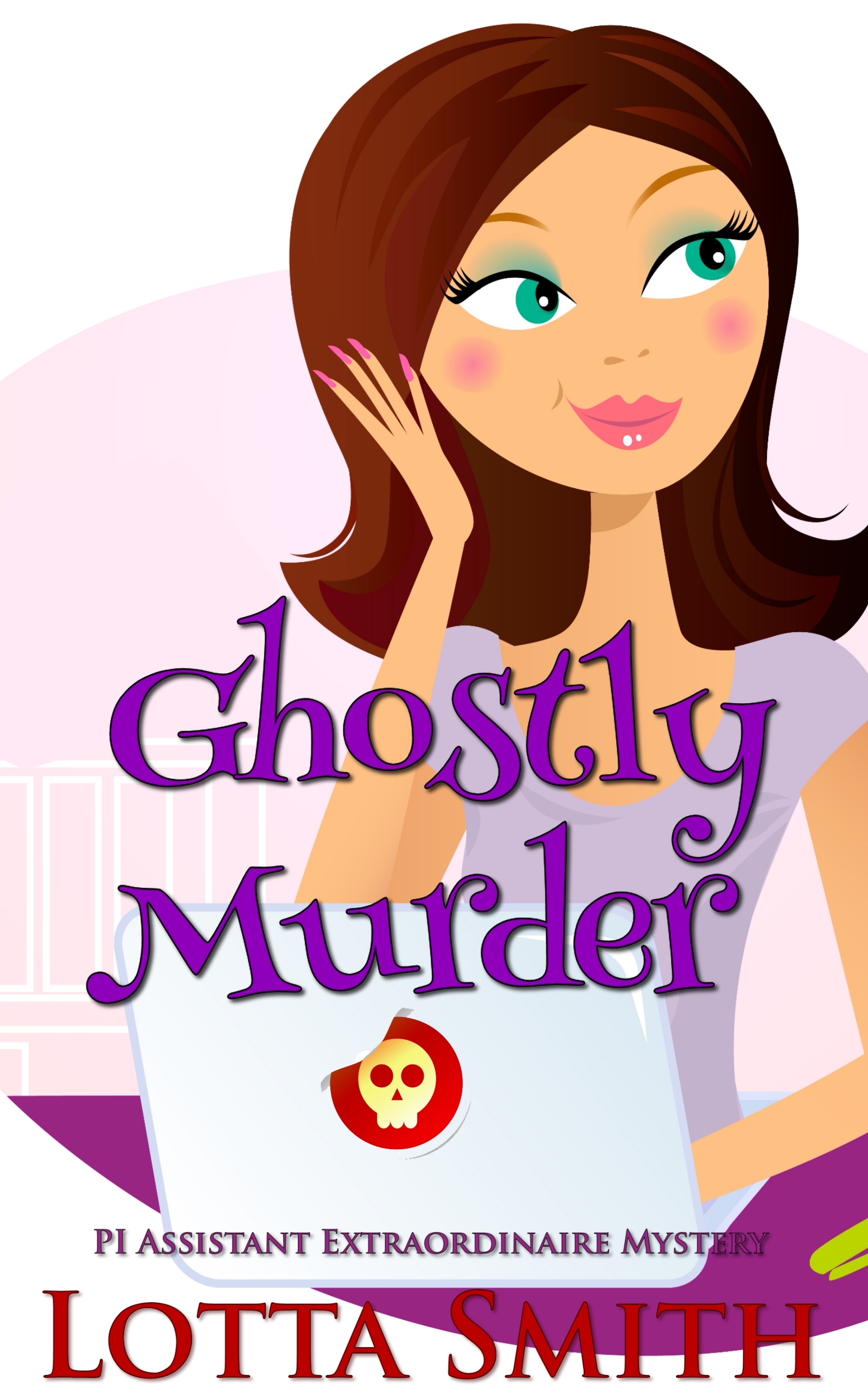 Ghostly Murder book cover