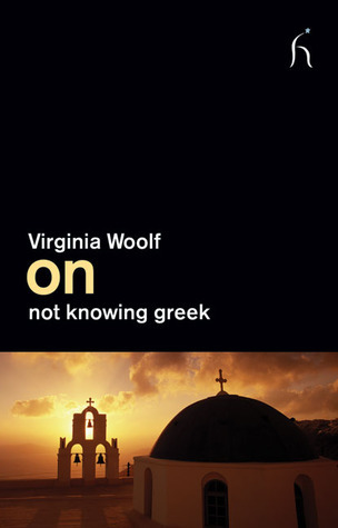 ON NOT KNOWING GREEK book cover
