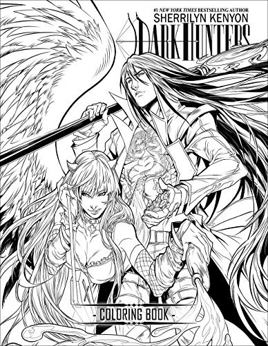 Dark-Hunter Coloring Book 01 book cover