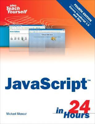 Sams Teach Yourself Javascript in 24 Hours book cover