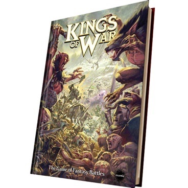 Kings of War the game of Fantasy Battles book cover
