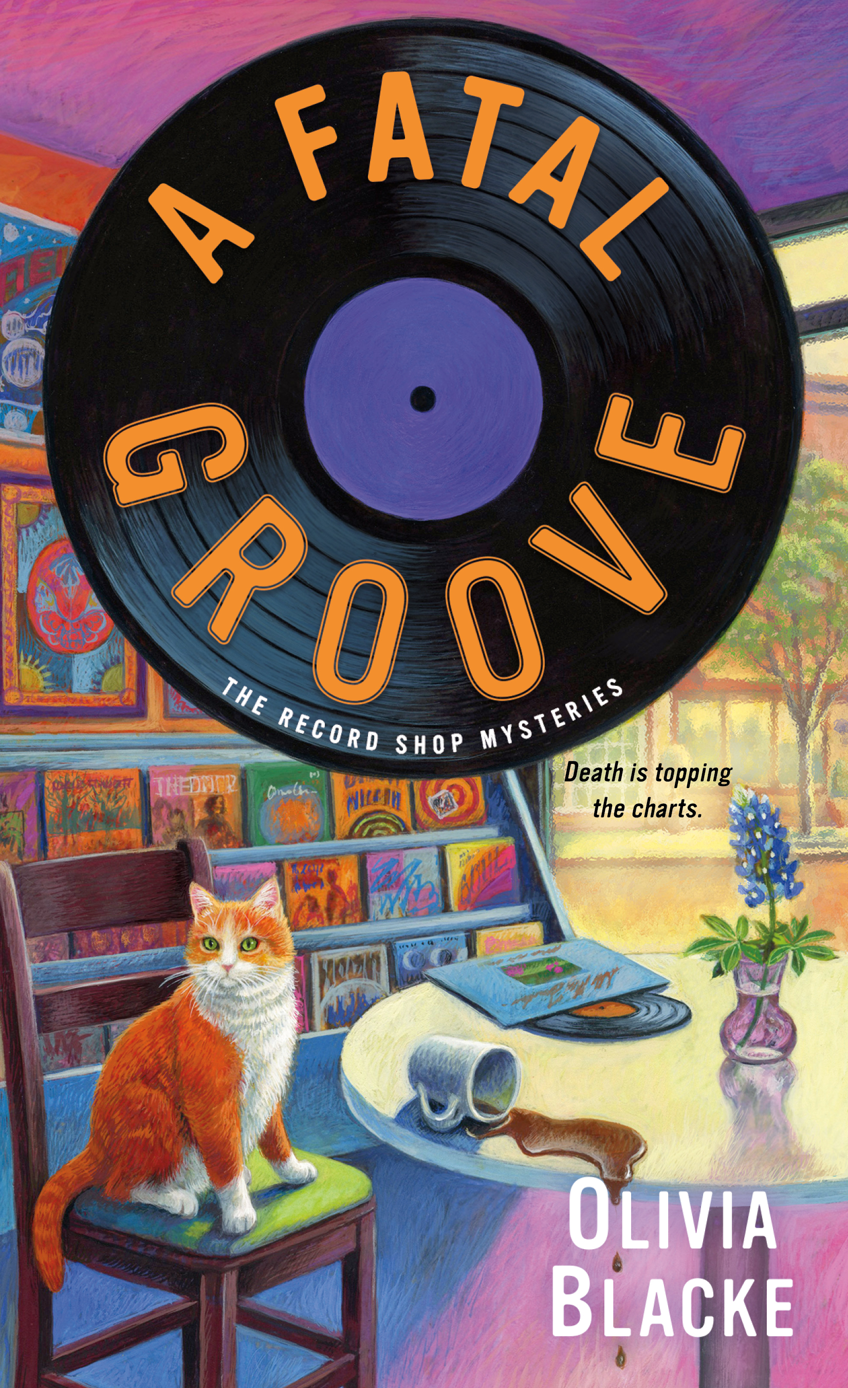 Record Shop Mystery book cover 2